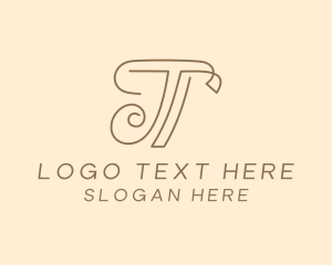Tailoring - Fashion Jewelry Swoosh logo design