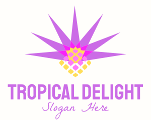 Pineapple - Abstract Festival Pineapple Shape logo design