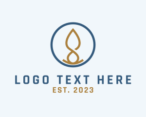 Worship - Candle Wax Handicraft logo design