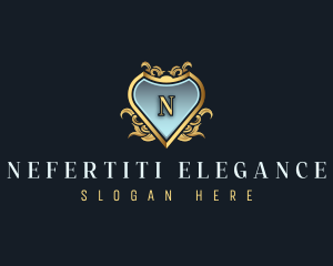 Elegant Crest Ornament logo design