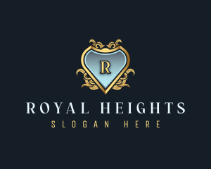 Elegant Crest Ornament logo design