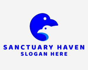 Wildlife Bird Sanctuary logo design