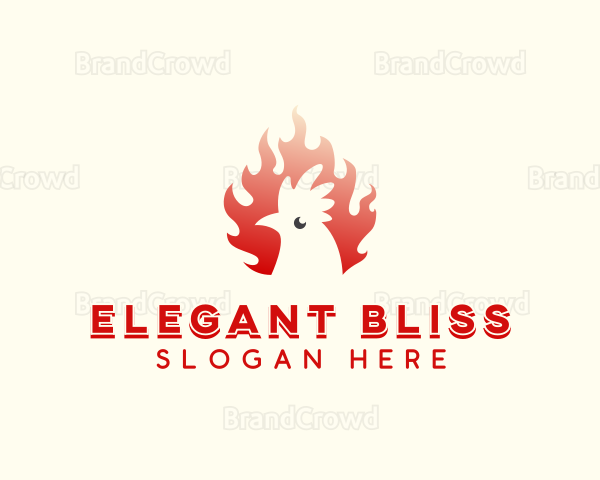 Roasted Flame Chicken Logo