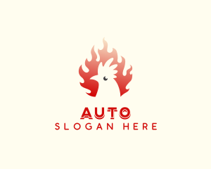 Roasted Flame Chicken Logo