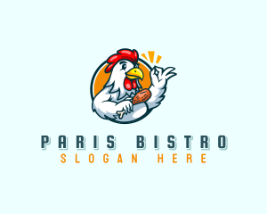 Chicken Poultry Diner logo design