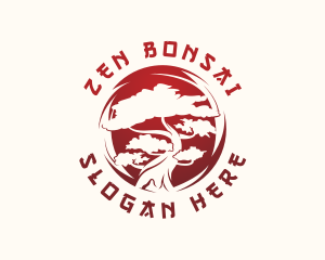 Bonsai Tree Landscaping logo design