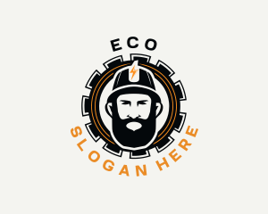 Electric Engineer Technician Logo