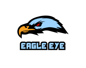 Angry Eagle Head logo design