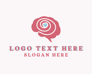 Online Counselling - Psychology Mental Health Counselling logo design