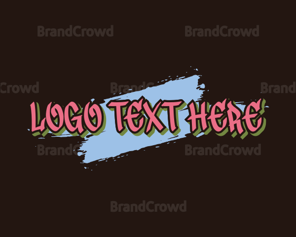 Chic Graffiti Wordmark Logo