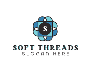 Cloth - Geometric Floral Tile logo design