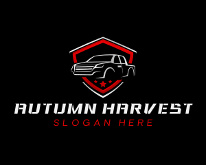 Auto - Transportation Pickup Truck Dealer logo design