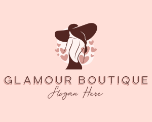 Glamour - Glamour Woman Fashion logo design