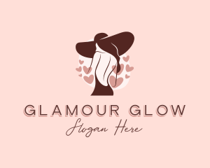 Glamour Woman Fashion logo design