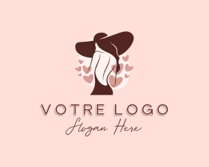 Boutique - Glamour Woman Fashion logo design