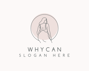 Minimalist Women Body Logo