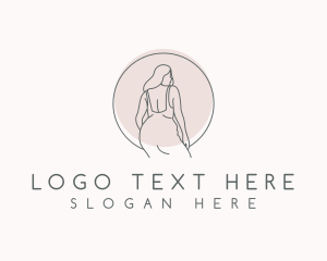 Minimalist Women Body Logo