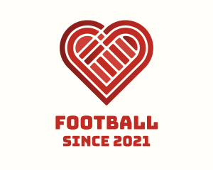 Valentine - Valentine Heart Blocks logo design