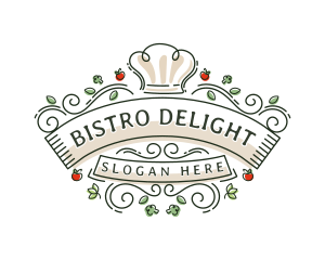 Restaurant Chef Kitchen logo design