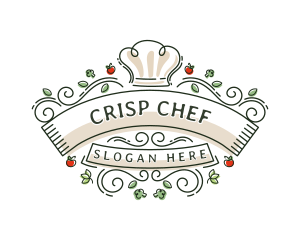 Restaurant Chef Kitchen logo design