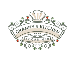 Restaurant Chef Kitchen logo design