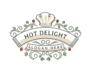 Restaurant Chef Kitchen logo design