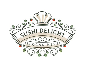 Restaurant Chef Kitchen logo design