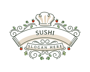 Restaurant Chef Kitchen logo design