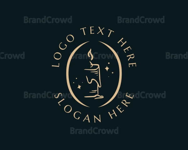 Premium Candle Light Logo