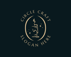 Premium Candle Light logo design