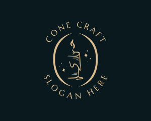 Premium Candle Light logo design