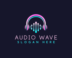 Sound - Headphone Audio Sound logo design