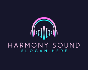 Sound - Headphone Audio Sound logo design