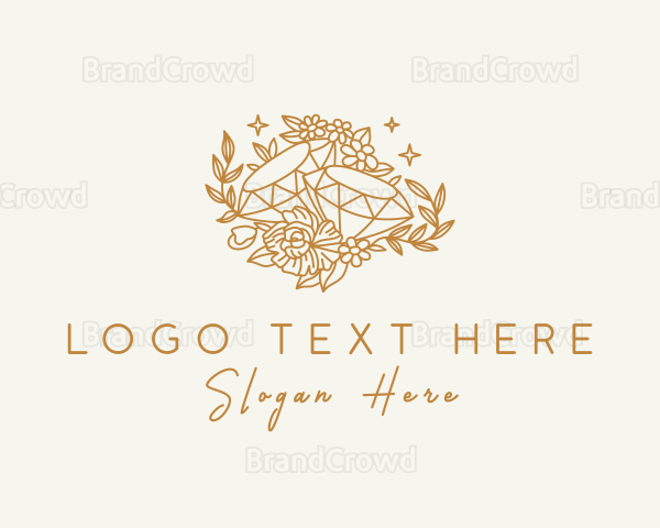 Luxury Gold Diamond Logo