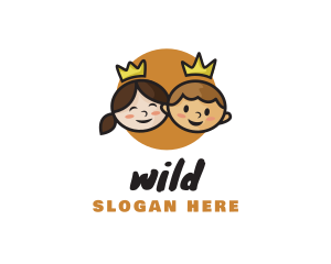Happy Crown Kids  Logo