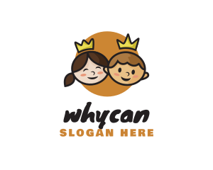 Daycare Center - Happy Crown Kids logo design