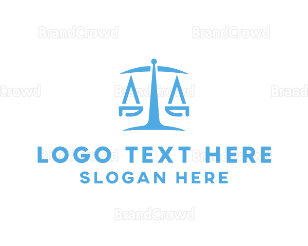 Minimalist Law Firm Logo