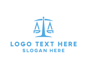 Prosecutor - Minimalist Law Firm logo design