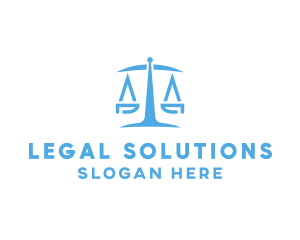 Law - Minimalist Law Firm logo design