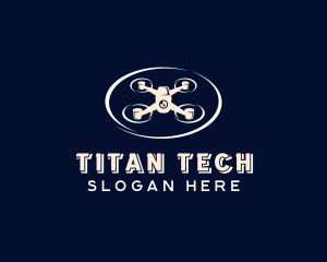 Aerial Surveillance Tech logo design