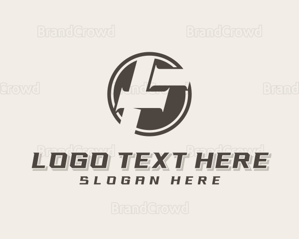 Studio Geometric Letter F Logo