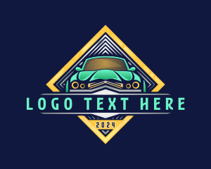 Rental - Automotive Car Detailing logo design