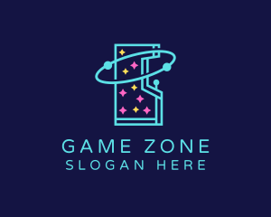 Neon - Starry Arcade Machine logo design
