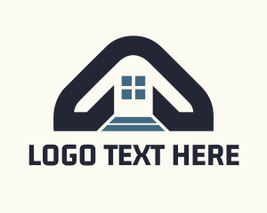 Lot - Arrow House Real Estate logo design