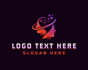 Programming - Cyber Artificial Intelligence logo design