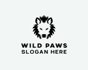 Hyena Safari Animal logo design