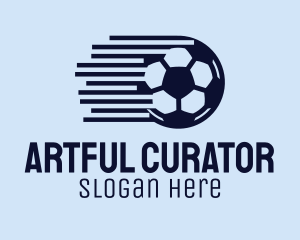 Fast Soccer Ball  logo design