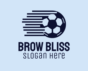 Fast Soccer Ball  logo design