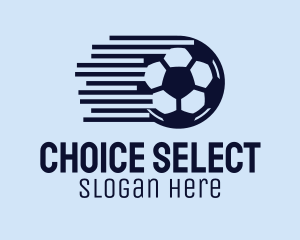 Fast Soccer Ball  logo design