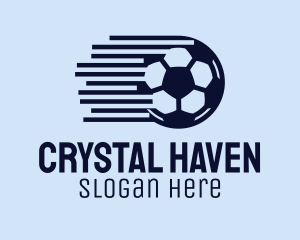 Fast Soccer Ball  logo design